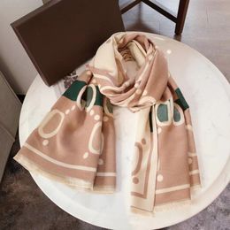 Echarpe Designer Scarf 2023 Top Design New Cashmere Scarf Autumn and Winter Style Thickened Shawl Trend 424