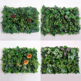 Decorative Flowers Simulation Plant Wall Entrance Indoor Garden Shop Recruitment Flower Decoration Lawn Background Customization