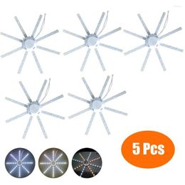 Controllers 5 Pcs LED Celling Lamp Octopus 12W/16W/20W/24W Light Board SMD 5730 High Bright Round Kitchen Tube Cold Warm