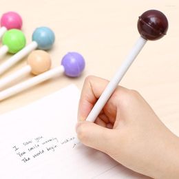 Creative Kawaii Gel Pens Cute Stationery Funny Anime Ballpoint School Material Thing Fine Line Pops Pen Korean