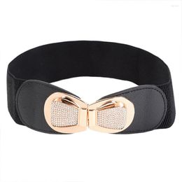 Belts Designer Belt Wide Corset For Women Elastic Luxury Bandage Leather Stretchy SCB0143