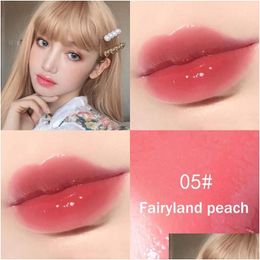 Lip Gloss Lazy Person Lipstick Pillow Talk Transparent Shimmer Liquid Tint Moisturising Set For Girls Drop Delivery Health Beauty Ma Dhjx5