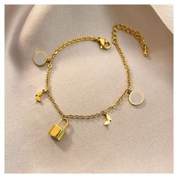 Designer Jewellery luxury bracelet for women 2023 friendship lock bracelets for 2 best friends simple vintage charm pulsera engagement wedding party love braceletes