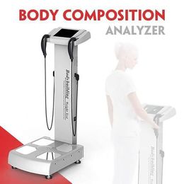 2023 Professional Body Composition Analyzer 테스트 용지 프린터 지방 건강 요소 모니터 본체