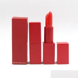 Lipstick Makeup Bright Red Rouge A Levres Moisturiser Nature Long Last Easy To Wear Make Up Lip Stick Drop Delivery Health Beauty Lip Dhzrv