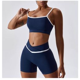 Active Sets Yoga Clothing Women High Waist Leggings And Top Seamless Tracksuit Fitness Workout Outfits Gym Sports Wear Two Piece Set