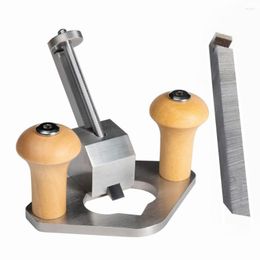 Professional Hand Tool Sets Handheld Router Plane Woodworking Planer Easy Adjustable Blade Stainless Steel Wood Shaver W/ Depth Stop