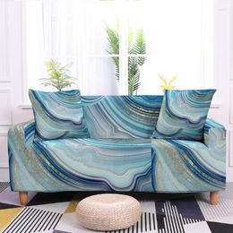 Chair Covers Living Room Stretch Sofa Cover Colourful Marble Printed Lounge Set L-Shaped Requires Two Pieces To Be Purchased