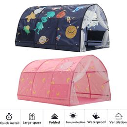 Toy Tents Portable Kids Space Toys Play House For Kids Folding Small House Tent House Ball Pit Pool Tent Bed Tent Girls Boy Room Decor 230111