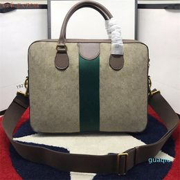 Handbags Briefcase men's business one-shoulder laptop messenger bag handbag Designer Mezzanine Multifunctional