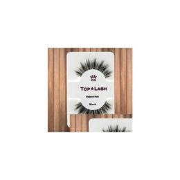 False Eyelashes 10 Pair Women Black Luxurious Real Mink Natural Thick Eye Lashes Soft Long Handmade Makeup Extension Beauty Tools Dr Dhzrq