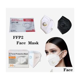Other Home Garden Ffp2 Mask With Breathing Vae Eu Ce Certification Maske 5Layer Protection Maschera Drop Delivery Dhnwt