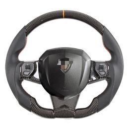 Real Carbon Fiber Steering Wheel Fitment for Lam-borg-hini Aventador Car Accessories