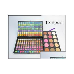 Makeup Sets 183 Colour 168 Matte Eyeshadow 9 Blushes 6 Bronzers Powder Highlighter Coloris Cosmetic Drop Delivery Health Beauty Dhgqi