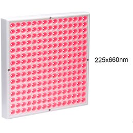 45W LED Grow Lights Panel Switch on/off 660nm Red Therapy 850nm Near Infrared Lamp Therapy for Skin and Pain Relief Red Grow Lamps