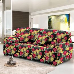 Chair Covers BeBeautiful Floral Sofa Cover 1/2/3/4 Seater Living Room Removable Luxury Combination Elastic Slipcover Stretch