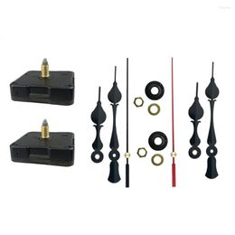 Watch Repair Kits 2 Pieces High Torque Long Shaft Clock Movement Mechanism With Pairs Of Hands DIY Parts Replacement