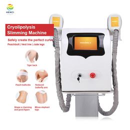 2 Handles 360 Degree suction cups shaping sculpting Slimming Freeze Fat Cryolipolysis Machine 2023 CE