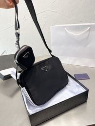 Frauen Designer Crossbody Bag Fashion Frau Cross Lod Bags gesteppte Zwillingssets Mini -Handtaschenkette runde Münzbaus Luxus Schulterbalken