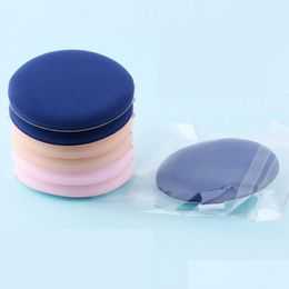 Sponges Applicators Cotton Dhs Round Shaped Makeup Air Cushion Sponge Puff Dry Wet Dual Use Concealer Liquid Foundation Bb/Cc Cre Dhbw0