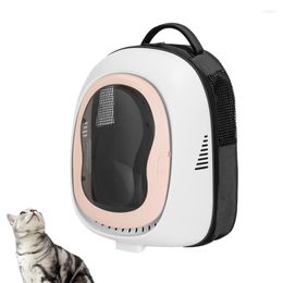 Cat Carriers Breathable Light Shielding Large Capacity Space Backpack Carrier Travelling Portable Outside Thickened Shoulder Strap