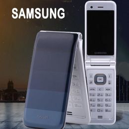 Original Refurbished Cell Phones Samsung S5520 GSM 3G Flip Phone For chridlen Old People Gift Mobilephone