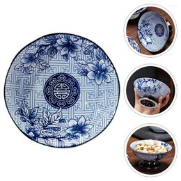 Plates Bowl Fruit Tray Bowls Footed Decorative Dessert Chinese Plate Salad Candy Noodles Holder Pottery Storage Dish Serving