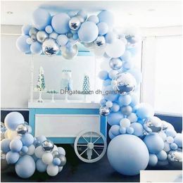 Other Event Party Supplies Christmas Blue Latex Balloon Ocean Series Wedding Chain Package Drop Delivery Home Garden Festiv Dhgarden Dhhyj