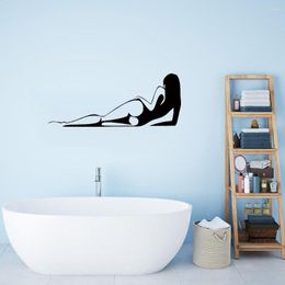 Wall Stickers Sexy Naked Woman Girl Sticker Decal Coolest Home Wallpaper Art Decorations DW8646