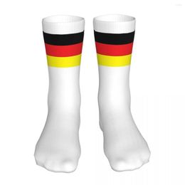 Men's Socks German National Cycling Flag Sock Men Women Polyester Stockings Customizable Hip Hop