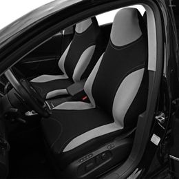 Car Seat Covers 2 Pieces Set Front Cover Universal Fit Care Coves Protector For Seats Polyester Fabric High Back