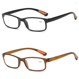 Sunglasses Portable Vision Care Vintage Flexible Eyeglasses Ultra Light Frame Reading Glasses Computer Goggles