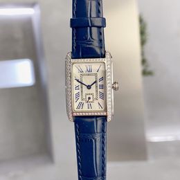 Diamond Watch Women Watch Quartz Movement Watches Fashion Wristwatches Woman Designer Wristwatch Montre De Luxe Waterproof Leather Strap