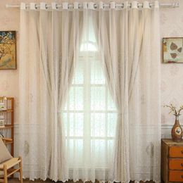 Curtain Attractive Breathable Blackout Sheer Window Unique Pattern Tulle Practical