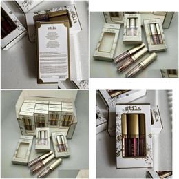 Eye Shadow Makeup Stila Liquid Eyeshadow For Elegance 3 Colors Shining Bronzer Gold Set Drop Delivery Health Beauty Eyes Dh7S5