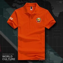 Men's Polos Mozambique 2023 Polo Shirts Men Short Sleeve White Brands Printed For Country Cotton Nation Team Flags Fashion Mozambican MOZ 20