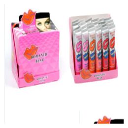 Lip Balm Drop Blam Gloss Peeloff Lasts For 24H No Stain Marine Collagen Lipstick Plant Romantic 6 Colors Makeup Moisturizing Deliver Dhvcs