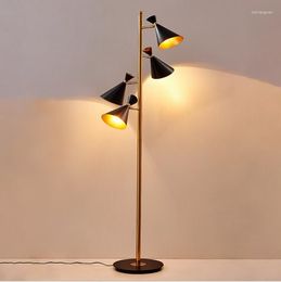 Floor Lamps Nordic Modern Creative Simple Living Room Bedroom Lamp Decorative Speaker Adjustment Retro