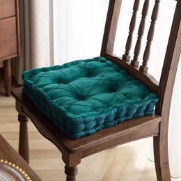 Pillow Height Increasing Stool Square Chair Pads With Leather Hand-carry Velvet Seat For Office Home