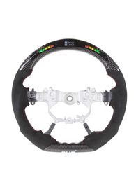 Driving Wheel Real Carbon Fibre LED Steering Wheels For Toyota HiLux WE Auto Parts