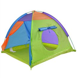Toy Tents Baby Tent Kids Outdoor Camping Tent Portable Child Tipi Play House Baby Child Ball Pool Play Pen Toy Room Decr Boy Girl Gift 230111