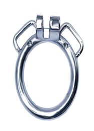 Gli anelli del pene in metallo in metallo per la gabbia di castità utilizzano cinghia di bloccaggio integrato 40mm 45mm 50mm si adatta a alcune gabbie di castità giocattoli sessuali di cinghia di castità 8998993
