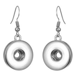 Charm Noosa Snap Button Drop Earrings Ear Jewellery Fit 12Mm 18Mm Buttons Simple Women Delivery Dhwhp