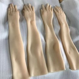 2023 Tpe Real Male Hand art Mannequin Body Child Gloves Unisex Decorate Male Cosmetology Magic Prosthetic Props Silicone Jewelry 1set D107