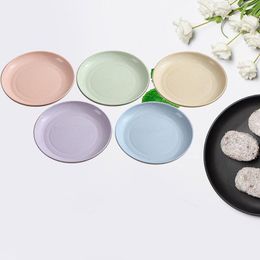 Plates Pasta Bowls Biodegradable Dinner Set Tableware Shallow Dish Picnic