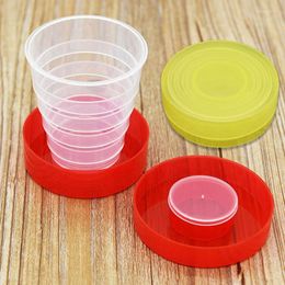 Cups Saucers Folding Portable Collapsible Plastic Camping Hiking Drinkware