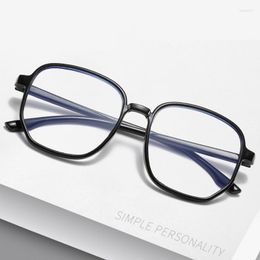 Sunglasses Frames Anti Blue Light Glasses Women Transparent Clear Frame Spectacle Myopia Men Nerd Optical Black