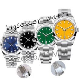 Men's automatic watch designer 36/41mm 904L watch all-stainless steel strap luminous swimming watches
