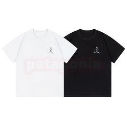 Designer Mens Casual Loose T Shirt Womens Fashion Little Logo Print Tees Youth Short Sleeve T Shirts Size XS-L