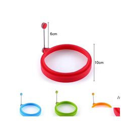 Egg Tools Round Fry Ring Poach Mold Sile Molds Heart Shape Rings Pancakes Baking Accessory Rre13616 Drop Delivery Home Garden Kitche Otmun